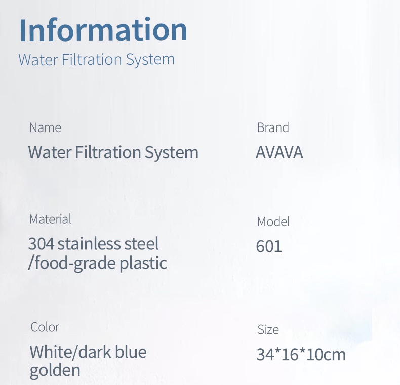 AVAVA Advanced Water Filtration System-11